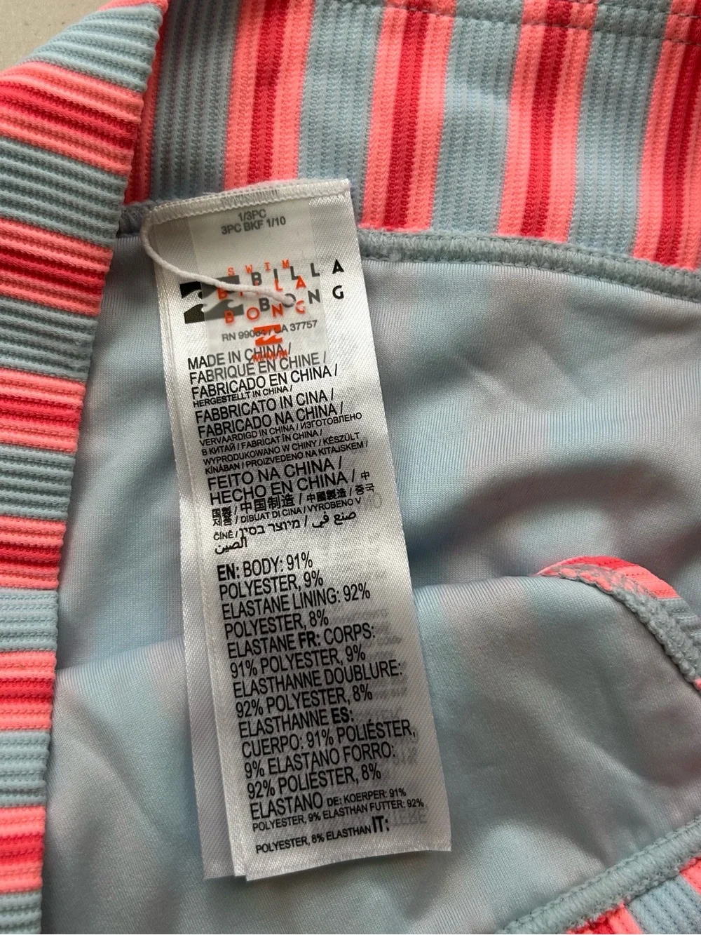 Billabong surf stripe